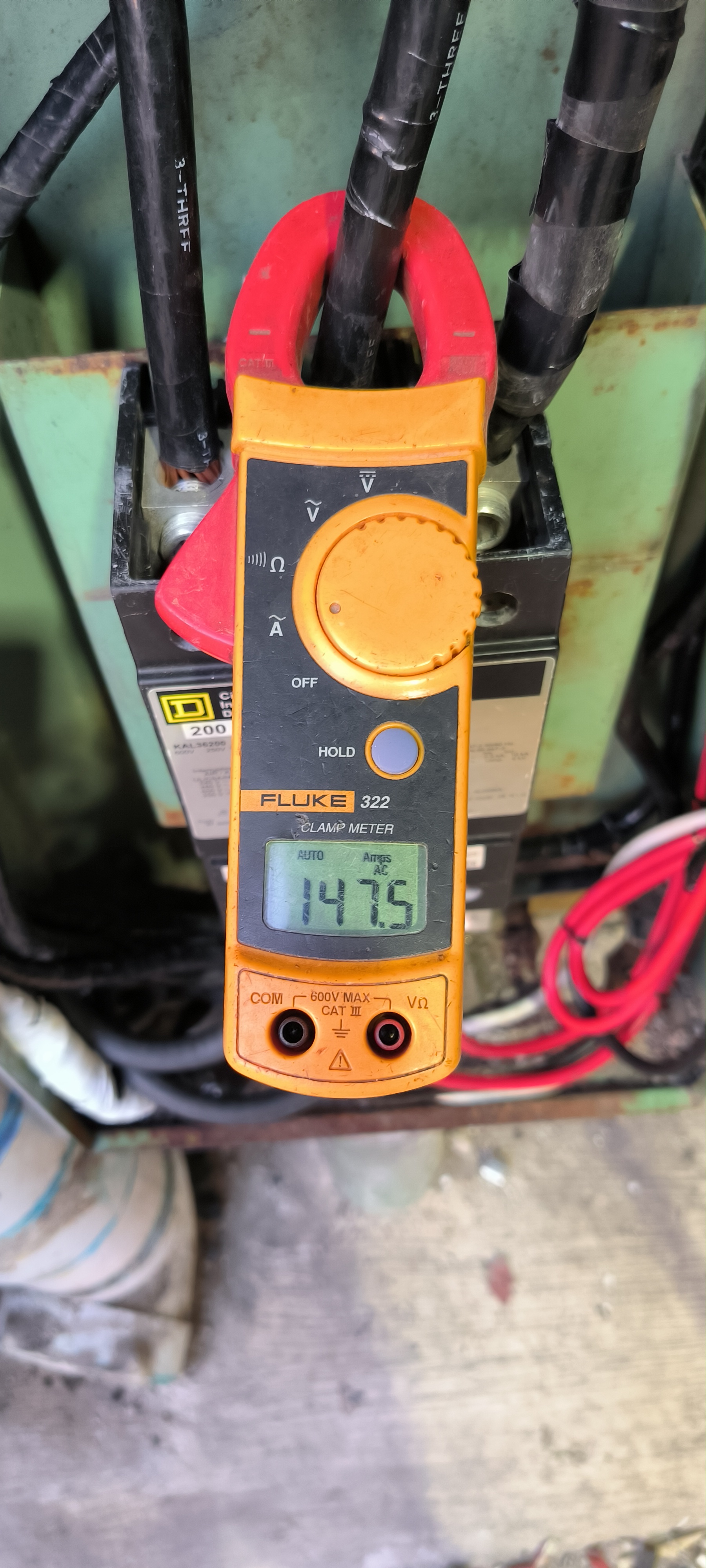 Pinza amperimétrica Fluke 322 147.5A